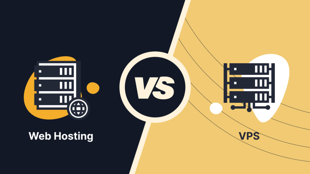 Vector illustration of a stack of web servers with 